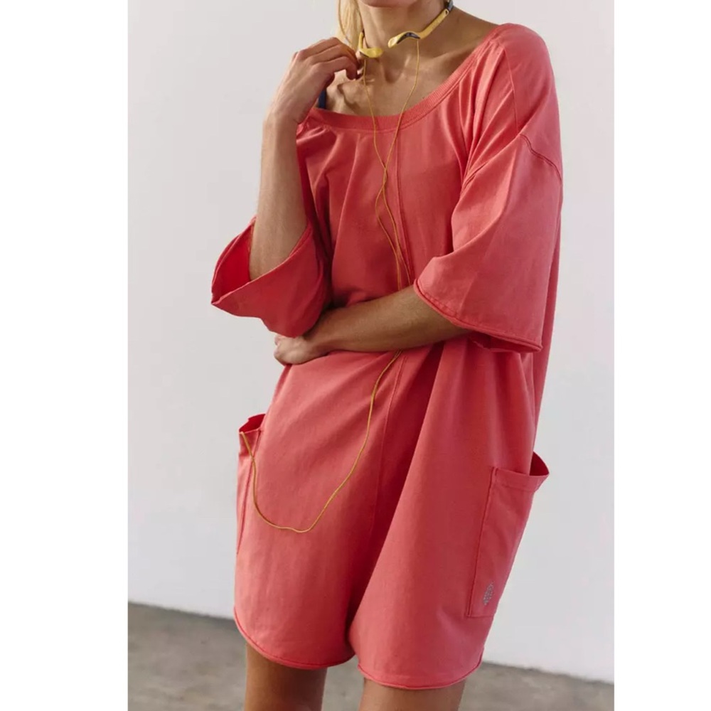 NEW FP Movement Women's Hot Shot Tee Romper